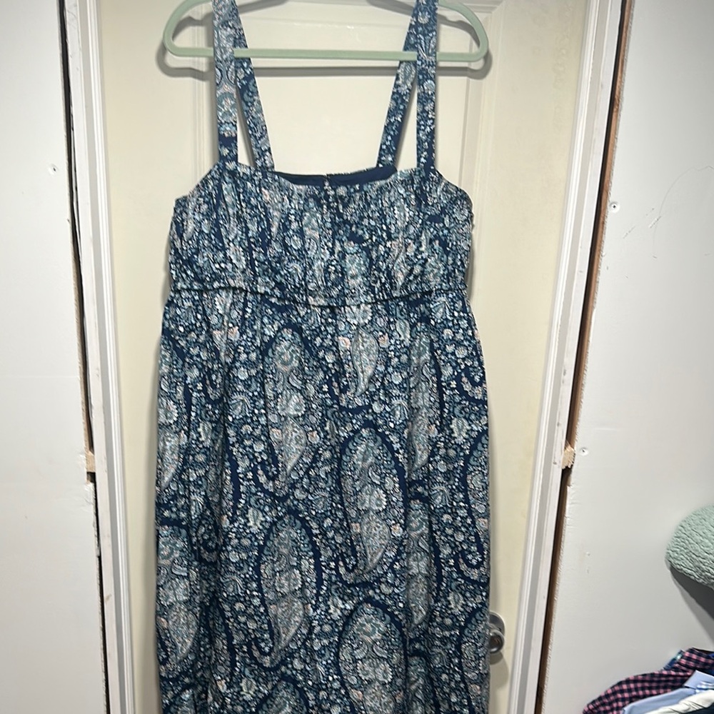 Paisley J. Crew Maxi Dress